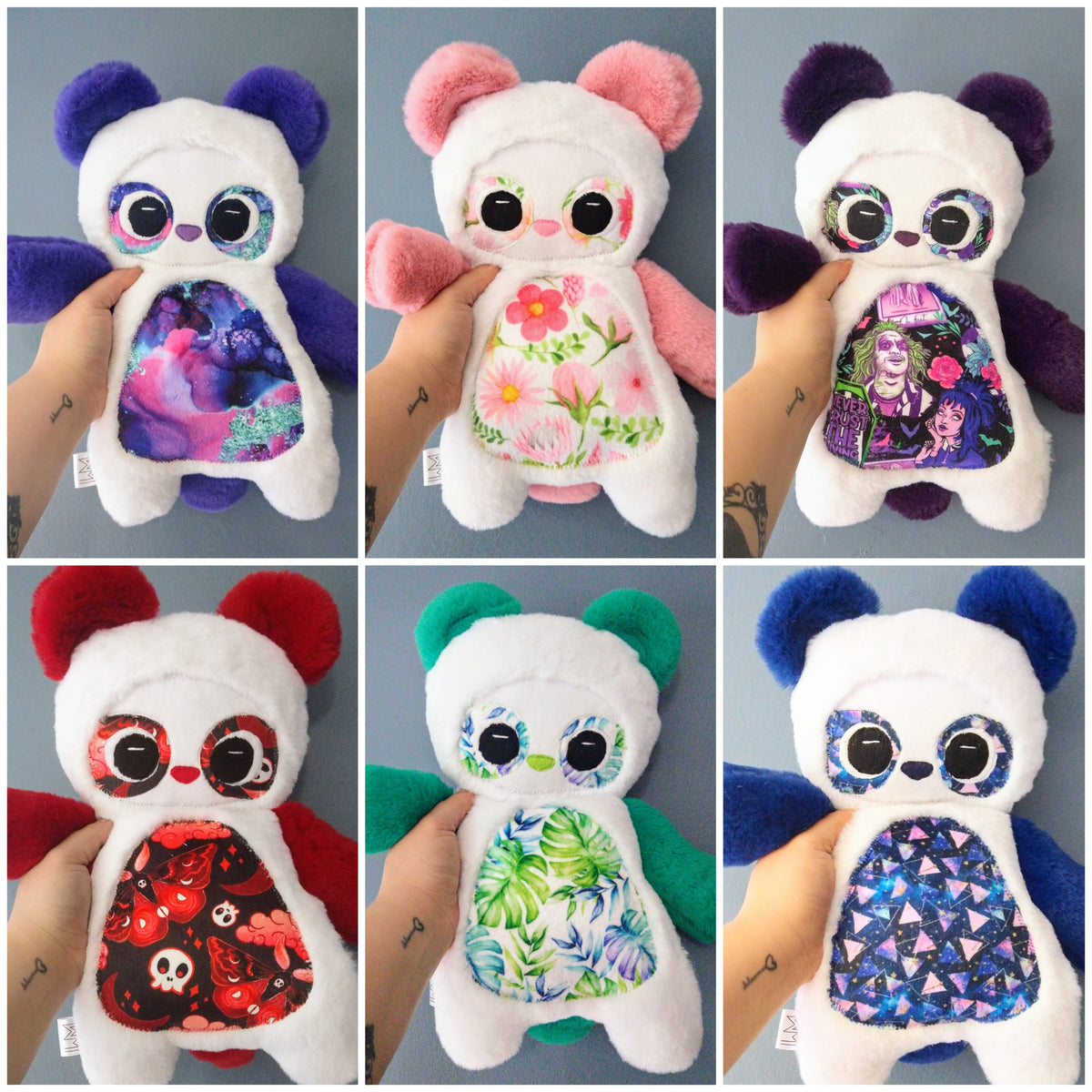 Pandas wugga monsters